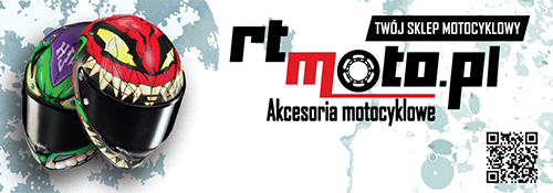 Wlepka RTmoto.pl - patrz w lusterka - logo